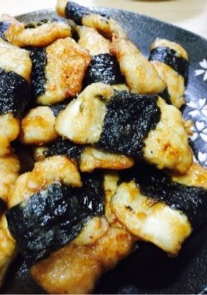 鶏胸肉☆あまから磯部焼き-レシピのメイン写真