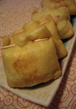 カリッ☆油揚げ☆キャベツチーズ詰め-レシピのメイン写真