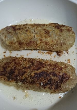 ヘルシーで大きな焼きコロッケ-レシピのメイン写真