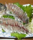 あじ刺身・あじ姿造り【捌き方・盛付方有