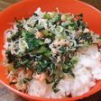 ご飯のお供に、簡単大根の葉ふりかけ‼