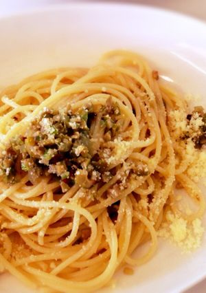 オリーブとアンチョビのペペロンチーノ-レシピのメイン写真