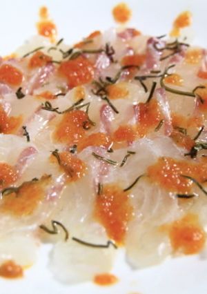 真鯛のカルパッチョ-レシピのメイン写真