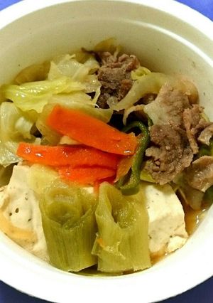 レンジで簡単❗野菜と豆腐の甘煮-レシピのメイン写真