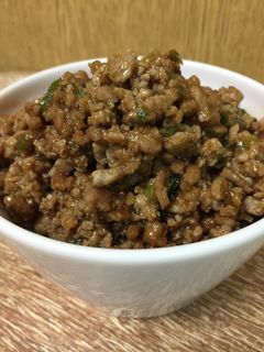 簡単!万能!肉味噌-レシピのメイン写真