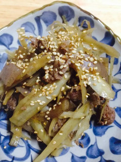 肉ゴボウ-レシピのメイン写真