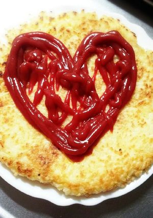 超簡単♡混ぜて焼くだけ！ぺたぺた焼き♡-レシピのメイン写真