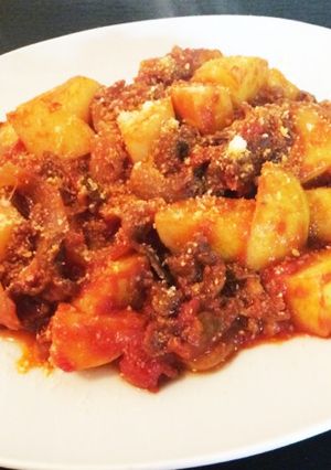 洋風トマト肉じゃが-レシピのメイン写真