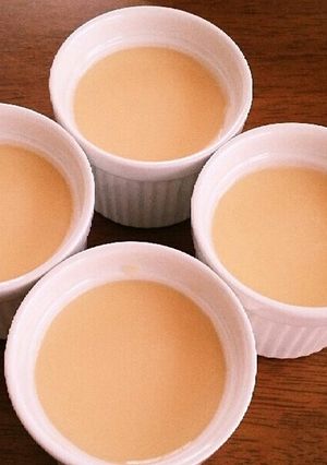 親子で笑顔の簡単プリン-レシピのメイン写真