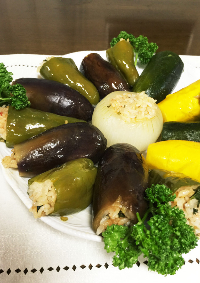 マッシ エジプトの野菜のご飯詰め-レシピのメイン写真