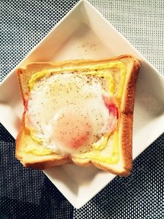 allレンチン!目玉焼きトースト-レシピのメイン写真