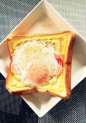 allレンチン!目玉焼きトースト-レシピのメイン写真