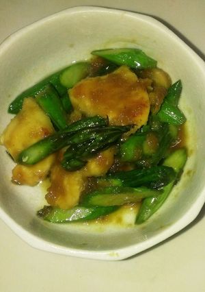 鶏むね肉とアスパラ☆はちみつ生姜焼き♪-レシピのメイン写真
