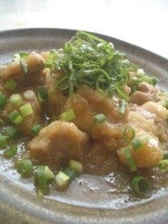 鶏もも肉のみぞれ煮-レシピのメイン写真