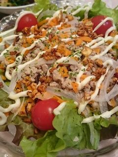 油っぽくない‼挽き肉サラダ丼★-レシピのメイン写真