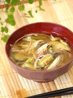 『茄子と茗荷の味噌汁』夏の定番味噌汁!-レシピのメイン写真