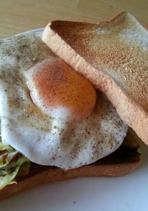 ★カレーキャベツの目玉サンド★-レシピのメイン写真