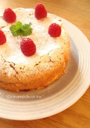ホワイトチョコレートケーキ♪-レシピのメイン写真