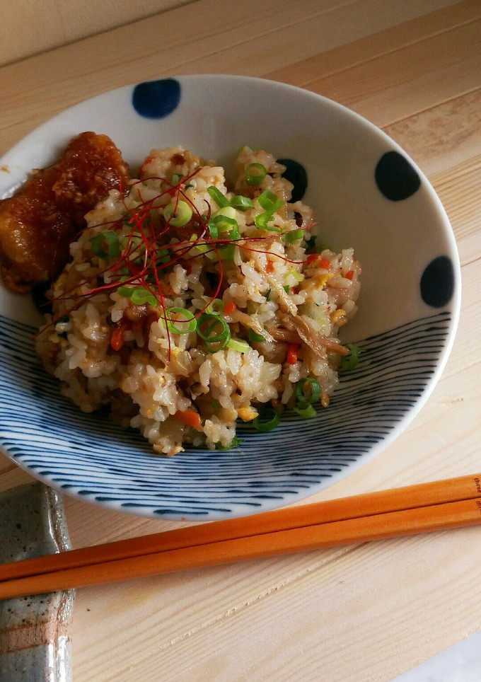 冷食のきんぴらごぼうを使った香ばし炒飯-レシピのメイン写真