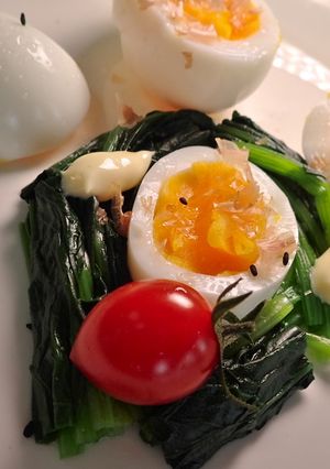 半熟ゆで卵275松小-レシピのメイン写真