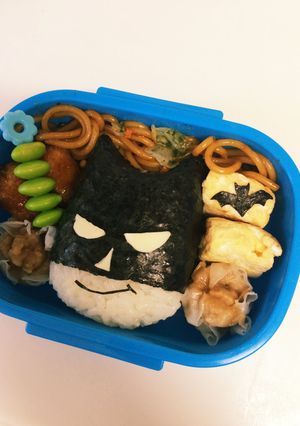 キャラ弁☆バットマン☆簡単☆その2-レシピのメイン写真