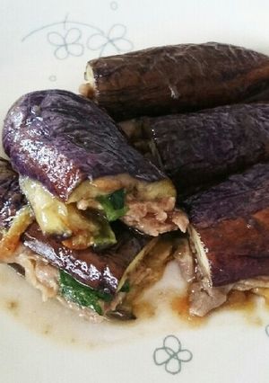 茄子がとろとろ！茄子のはさみ焼き♪-レシピのメイン写真