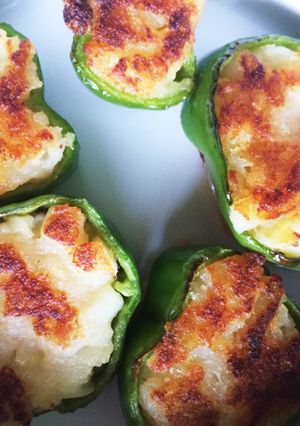 お弁当に簡単美味しいピーマンポテト焼き☆-レシピのメイン写真