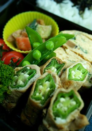 オクラ豚肉巻き-レシピのメイン写真