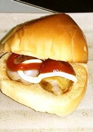5分でおやつ！ちびっこ照り焼きバーガー-レシピのメイン写真