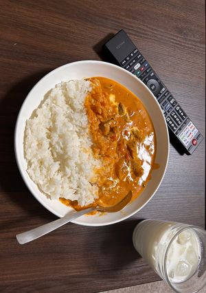 甘口♡バターチキンカレー🐓-レシピのメイン写真
