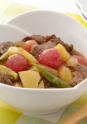 牛肉とトマトのイタリアン肉じゃが-レシピのメイン写真
