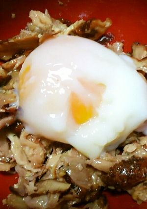 ひねたま丼（ひね酢＋温泉卵）！！-レシピのメイン写真