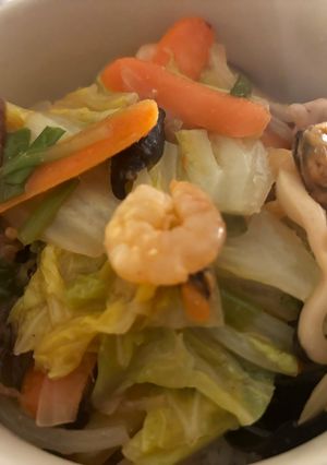 わたしの☆たっぷり八宝菜・中華丼風-レシピのメイン写真