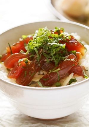 かつおと新しょうがのさっぱり混ぜご飯-レシピのメイン写真