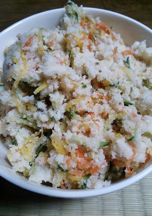 ダイエット♡野菜たっぷり簡単おからサラダ-レシピのメイン写真
