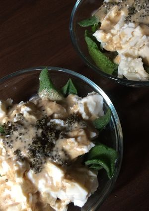 アイスプラントと豆腐のごまサラダ-レシピのメイン写真