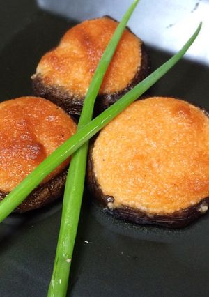 しいたけ明太マヨ焼きo(^_^)o-レシピのメイン写真