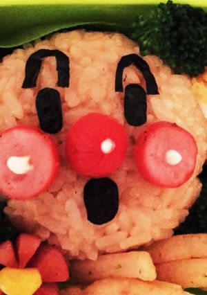 アンパンマン キャラ弁-レシピのメイン写真