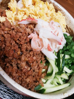 節約でウマウマ ♪♪3色鶏そぼろ丼♡♡♡-レシピのメイン写真