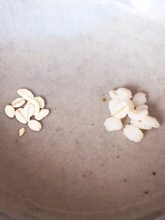 押し麦 吸水と茹でによる変化(覚書き)-レシピのメイン写真