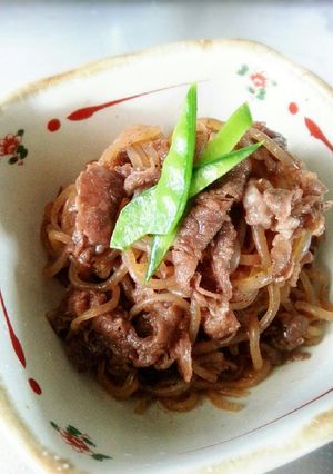 牛肉と糸こんにゃくのしぐれ煮♡お弁当に♡-レシピのメイン写真