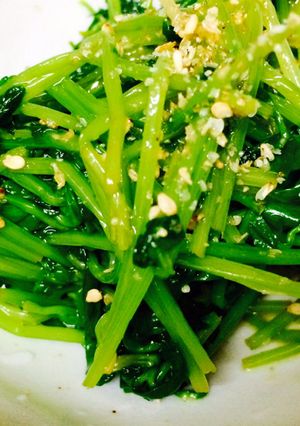 豆苗ナムル-レシピのメイン写真