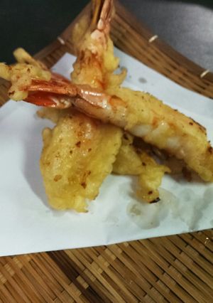 背中がまっすぐ♪えび天ぷら-レシピのメイン写真