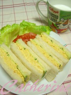 マヨたまサンドイッチ-レシピのメイン写真