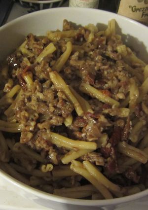 ドライトマトのパスタ-レシピのメイン写真