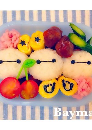 ベイマックスキャラ弁-レシピのメイン写真