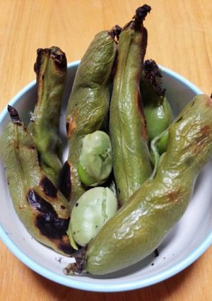 ＊焼きそらまめ＊-レシピのメイン写真
