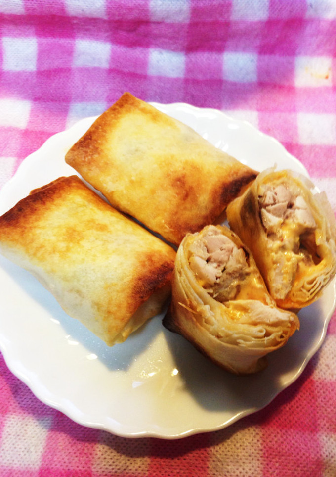 鶏のかんずりマヨ春巻き-レシピのメイン写真