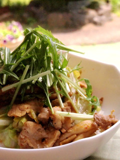 豚肉の和風ピリ辛丼-レシピのメイン写真