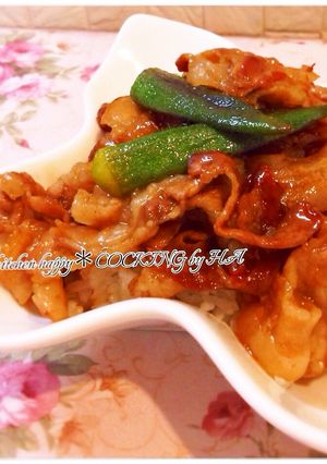 ＊我が家 定番 簡単スタミナ丼 ＊-レシピのメイン写真